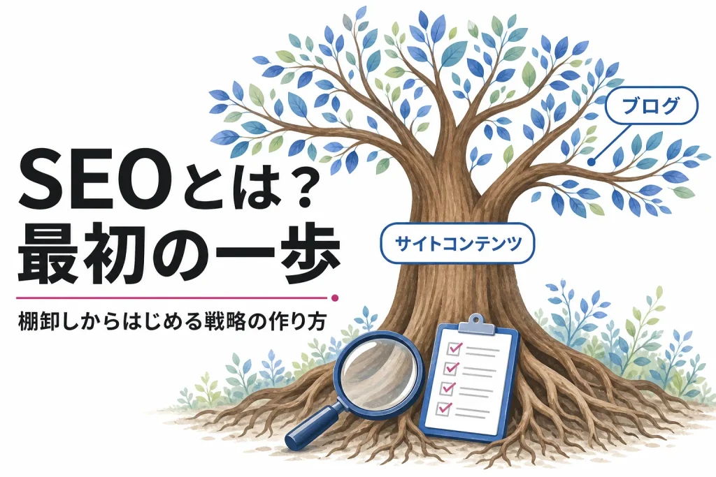 SEOとは何か？何もしていない人がまず着手すべき最初の一歩のサムネイル